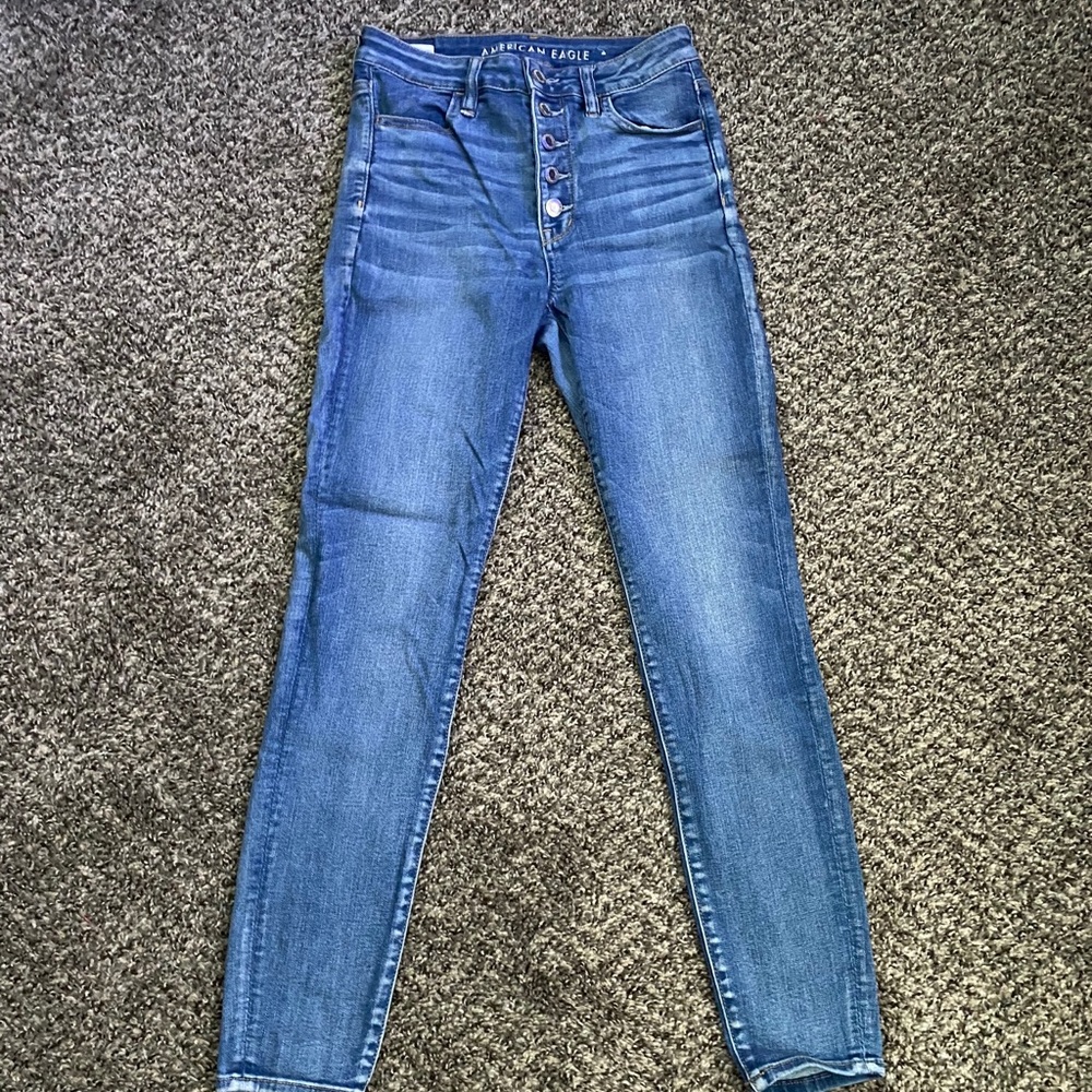 American Eagle super high waisted jeggings